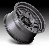 Fuel Oxide D801 Matte Gunmetal Custom Truck Wheels 2